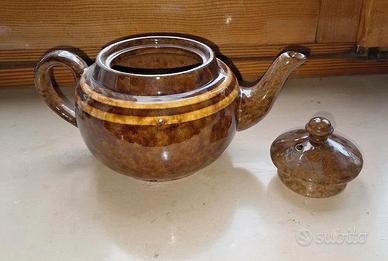 Teiera vintage Rheinsberg R 40 DDR in ceramica