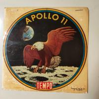 ADESIVO ORIGINALE APOLLO 11  SBARCO LUNA 1969