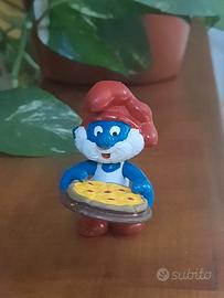 puffo con pizza