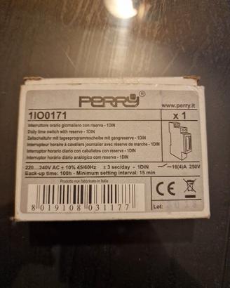  n.2 interruttori orario giornaliero 