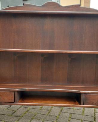 Piattaia pensile legno massello noce