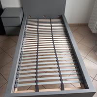 Struttura Letto IKEA Malm Grigio