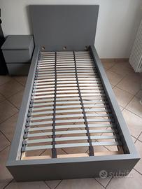 Struttura Letto IKEA Malm Grigio