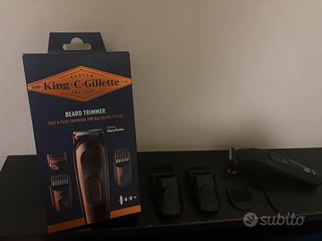 King C. Gillette Kit Regolabarba Uomo