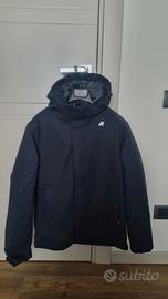 Giubbino K-Way Jacko Twill Marmotta Blu Taglia M 