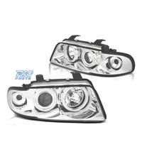 FARI PER AUDI A4 B5 94-99 ANGEL EYES CCFL FONDO CR