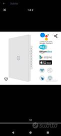Interruttori smart wifi e touch
