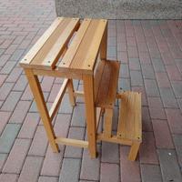 SGABELLO LEGNO 3 GRADINI