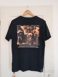 T-Shirt Nera Off-White Caravaggio