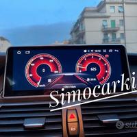 CAR TABLET ANDROID CARPLAY PER BMW X5 X6 E71 E70