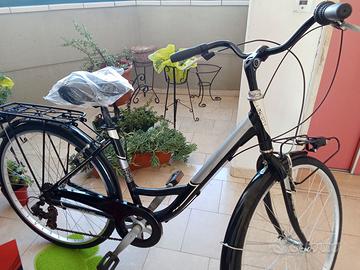 city bike da donna usata in alluminio 