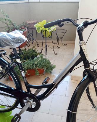 city bike da donna usata in alluminio 