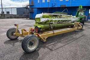 Barra pick up Claas con carrello idraulico