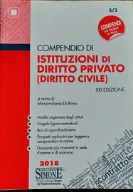 compendio di istituzioni di diritto privato 