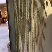 Tenda perline in legno per porta