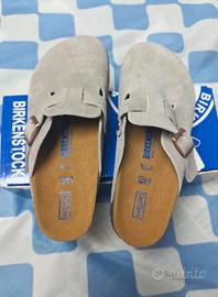 Birkenstock Boston bianco panna – taglia 40