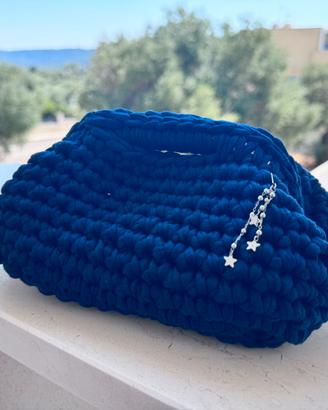 Borsa Clutch all’uncinetto
