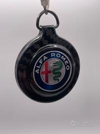 Portachiavi ALFA ROMEO in fibra di carbonio