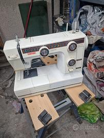 Macchina da Cucire Vintage Salmac con Valigetta No