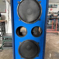 Impianto audio autocostruito