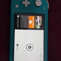 nintendo switch lita azzurra nuova