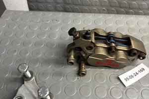 PINZA FRENO ANTERIORE BREMBO 4P + SPOSTAPINZA HUSQ