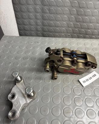 PINZA FRENO ANTERIORE BREMBO 4P + SPOSTAPINZA HUSQ