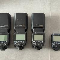 3 Flash YONGNUO YN600RT-II + 1 YN-E3RT II *CANON*