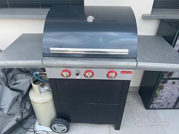Barbecue a gas