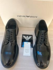 Scarpe in pelle nera Uomo