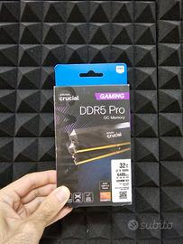 Crucial Pro Ram DDR5 32GB (2x16GB) 6400MHz CL32