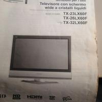 tv Panasonic Lcd 32 pollici TX-32LX60F