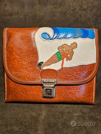 Raro Astuccio Borsello Vintage MUNARI Pelletterie