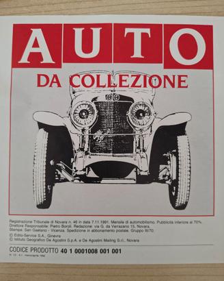 Collezione schede auto DeAgostini