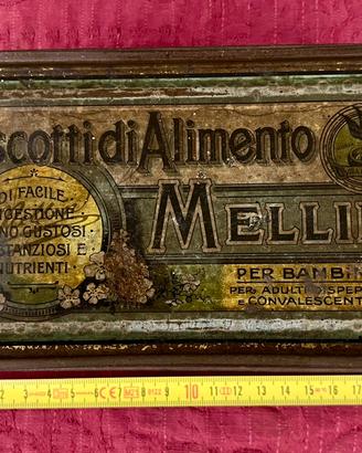 Scatola latta anni 30