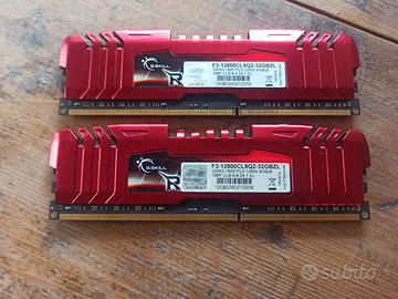 RAM G.Skill DDR3 4GB x2 – 8GB totali, testate 