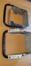 2 supporti Portaceppi-Blocca ruota