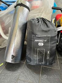 Sacco a pelo campeggio ARPENAZ 15° nero Quechua