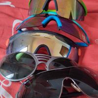 5 paia di occhiali da sole vintage