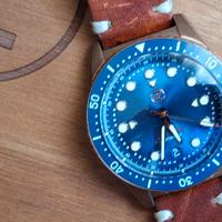 Zelos Mako V2 500m Diver Bronzo Midnight Blue