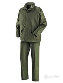 Completo antipioggia Victoria Green Bay Taglia XL