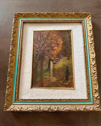 Dipinto di Antonio Mario Aspettati con timbro