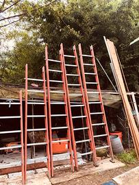 Scala alluminiò 5 pezzi