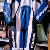 Tuta in pelle moto Spidi taglia 54 