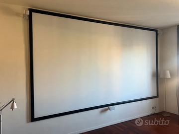 Schermo per Videoproiettore 16/9 4mt x 2,4mt