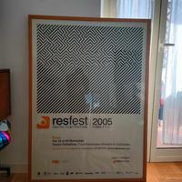 Poster originale di architettura contemporanea