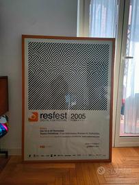 Poster originale di architettura contemporanea