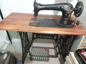macchina da cucire singer antica