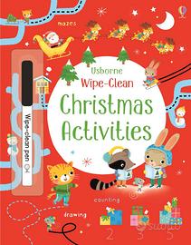 Usborne Wipe-Clean Christmas Activities.