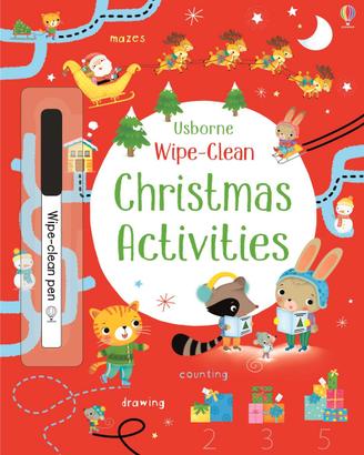 Usborne Wipe-Clean Christmas Activities.